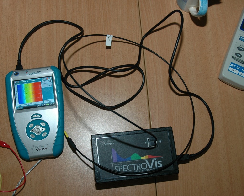 spektrometr Vernier SpectroVis