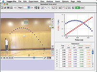 videoanalýza v programu Logger Pro